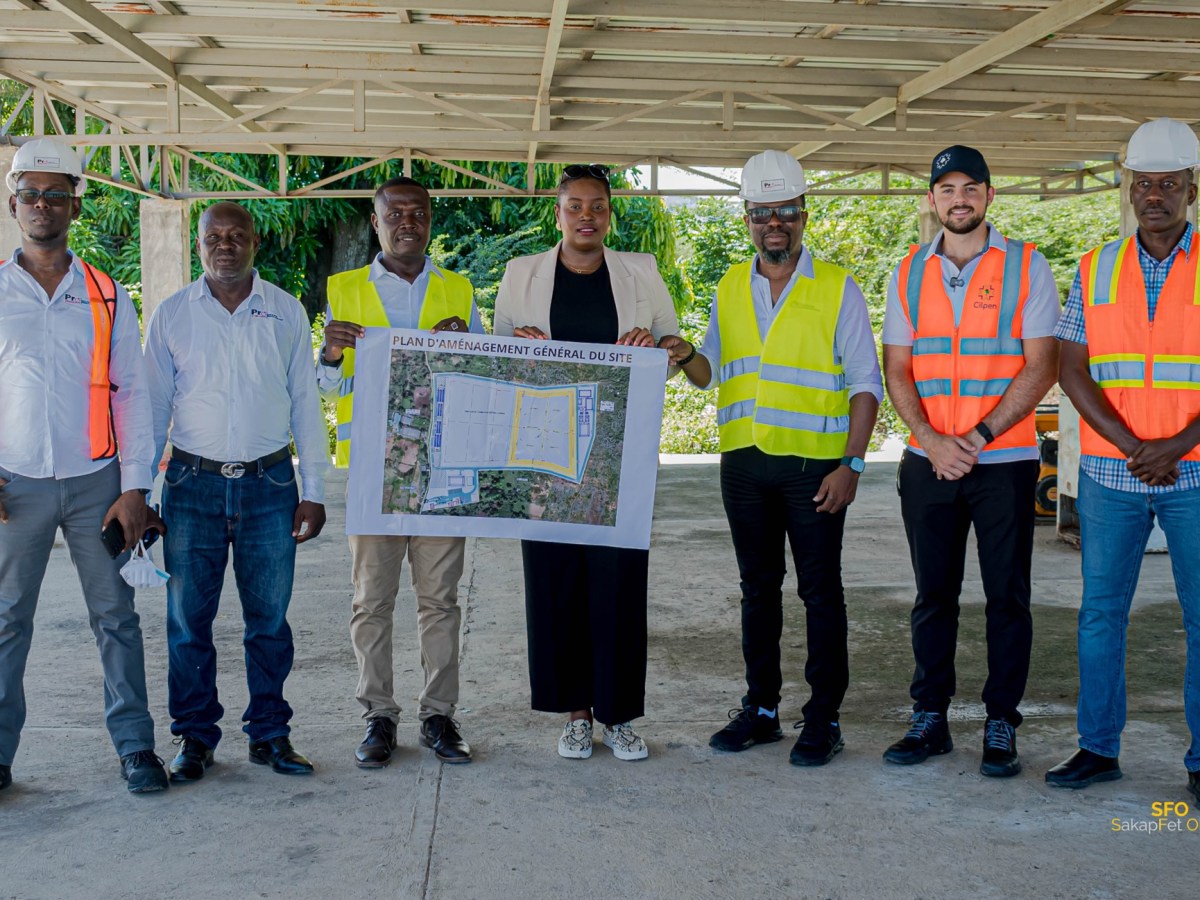 REMISE OFFICIELLE DU SITE DE CONSTRUCTION DU CGIDS DE MOUCHINETTE À UN CONSTRUCTEUR-EXPLOITANT